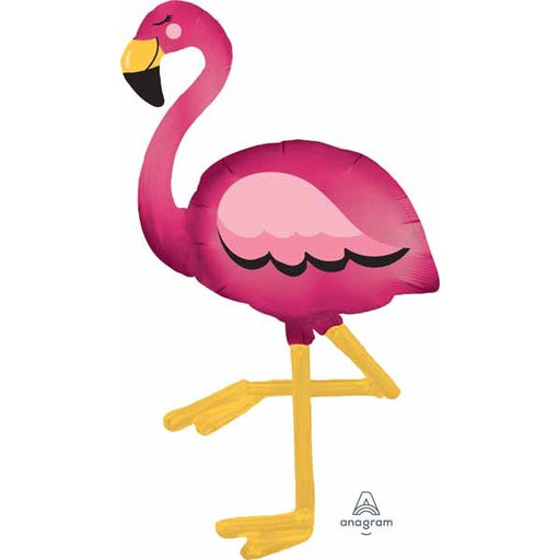 Flamingo AirWalker Foil Balloon, 68 Inch