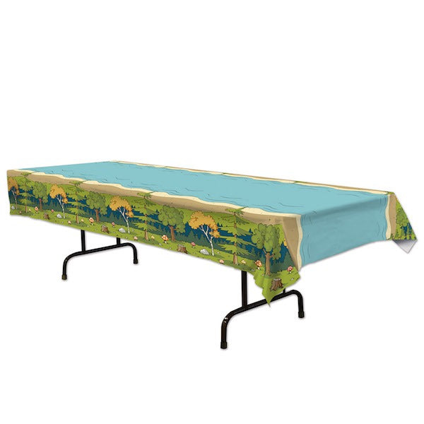 Woodland Friends Plastic Tablecover