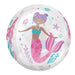 Shimmering Mermaids Orbz Foil Balloon