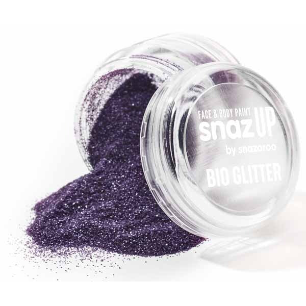 Snazaroo Bio Glitter Fine Violet, 5 g