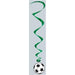 Soccer Ball Whirls Hanging Decorations, 5 Pack
