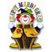 11-Inch Mardi Gras Centerpiece, 1 Count
