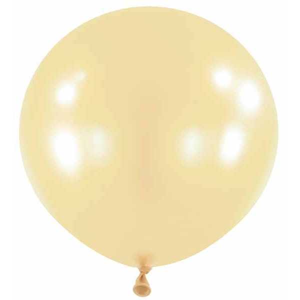 Anagram 24-Inch Sand Latex Balloons, 4 Count