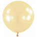 Anagram 24-Inch Sand Latex Balloons, 4 Count