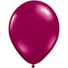 Qualatex 5-Inch Burgundy Latex Balloons, 100 Count