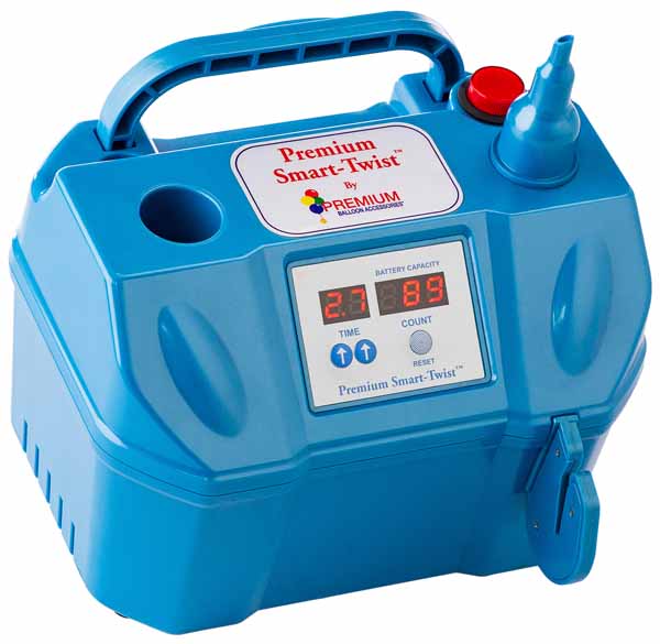 Premium Smart-Twist 120V Rechargeable Balloon Inflator