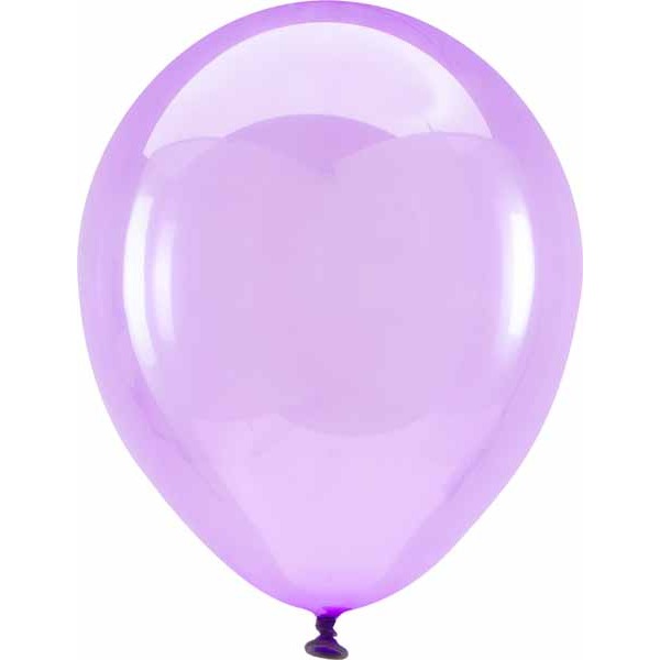 Anagram Crystal Purple 5 Inch Latex Balloons, 100 Pack