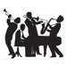 Great 20's Jazz Band Insta-Mural, 1 Per Package
