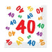 40th Birthday Luncheon Napkins, 16 Pack