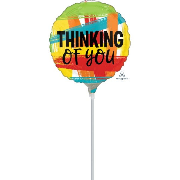 Thinking of You 9-Inch Round Foil Balloon