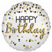 BLK SILVER GOLD HBD JUMBO RND P32 PKG
