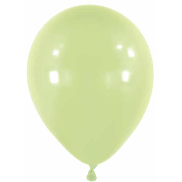 Anagram Sage Green 5-Inch Latex Balloons, 100 Pack