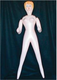 Life-Size Inflatable Judy Doll Party Prop