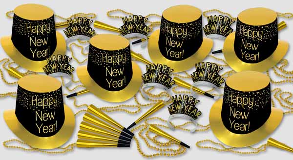 AFTER DARK GOLD PARTY KIT FOR 50
