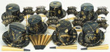 Gold and Ebony New Year's Party Kit for 10