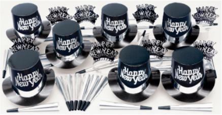 Stardust New Year's Eve Party Kit for 10