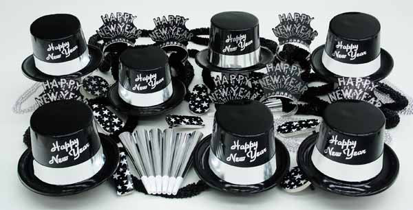 Silver Legend New Year's Eve Party Kit for 50