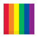 Rainbow 2-Ply Lunch Napkins, 16 Pack