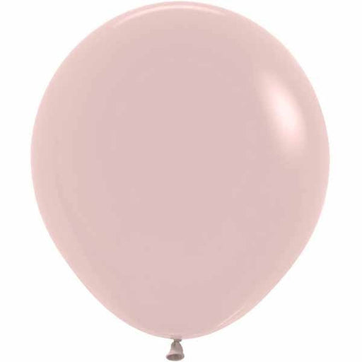 Sempertex Creamy Blush 18-Inch Latex Balloons, 25 Count