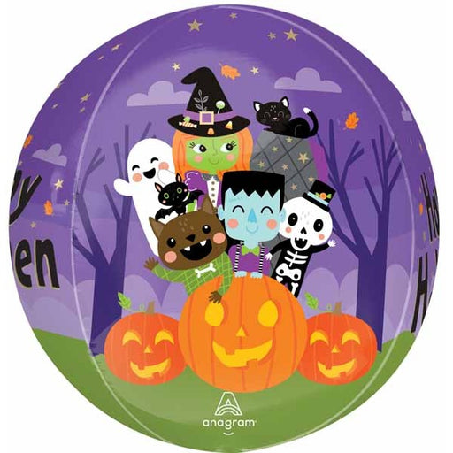 Halloween Monster 16-Inch Orbz Foil Balloon