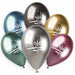 Gemar 13" Shiny Congrats Latex Balloons, 25 Pack