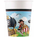 Island Streamers 7 oz Paper Cups, 8 Pack