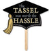 Graduation Cap Yard Sign, 13 x 17.5 Inches