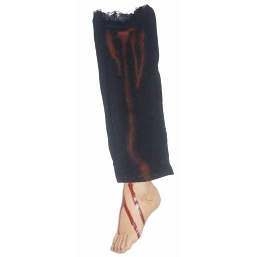 Bloody Foot with Cloth Halloween Prop