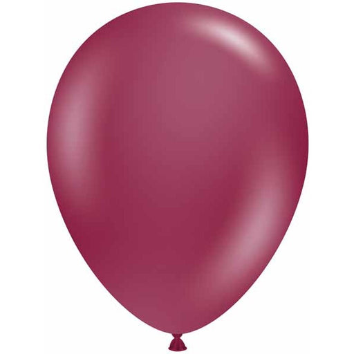TUFTEX 17-Inch Sangria Latex Balloons, 50 Count