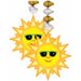 30-Inch Sunburst Danglers, 2-Pack
