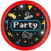 Gaming Party 7.6-Inch Paper Plates, 8-Pack