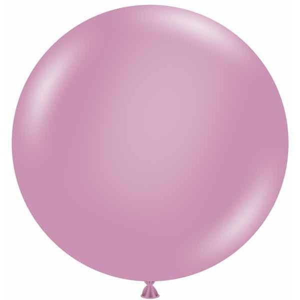 TUFTEX 24-Inch Canyon Rose Latex Balloons, 25 Count