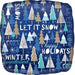 Oh What Fun Holiday 18-Inch Square Foil Balloon