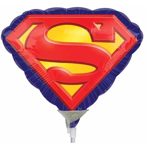 Superman Emblem Mini Shape Foil Balloon
