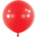 Anagram 24 Inch Apple Red Latex Balloons, 4 Count