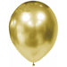 Trico 12-Inch Chrome Gold Latex Balloons, 50 Count
