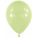 Anagram 18 Inch Sage Green Latex Balloons, 50 Pack