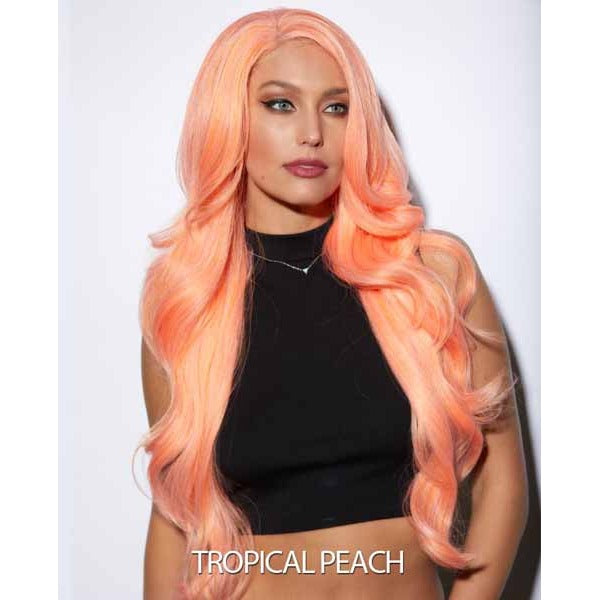 Kim Wig in Tropical Peach
