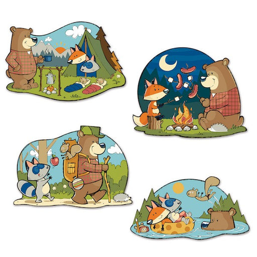 Woodland Friends Cutouts, 4 Pack