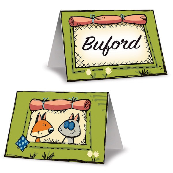 Woodland Friends Place Cards, 8 Pack