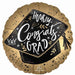 Grad Achievement 18" Round Foil Graduation Balloon