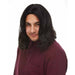 Black Hippie Grunge Costume Wig