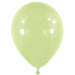 Anagram 11 Inch Sage Latex Balloons, 100 Count