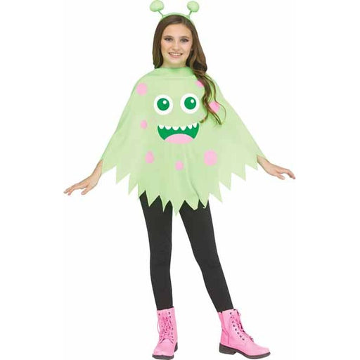 Green Monster Poncho Child Costume
