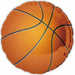 18-Inch Basketball Foil Balloon, 1 Count