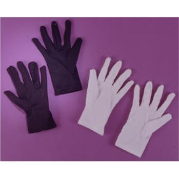 White Nylon Costume Gloves