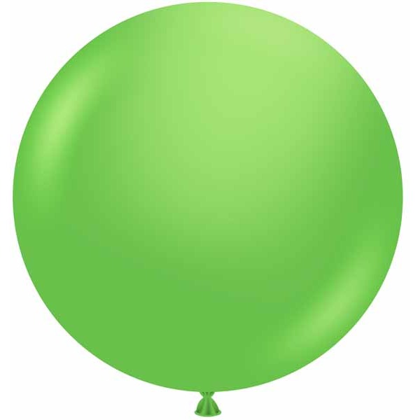 TUFTEX 36-Inch Lime Green Latex Balloons, 2 Pack