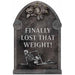 Finally Lost Weight Comedy Tombstone Halloween Prop