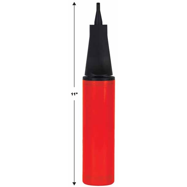 Red Balloon Pump, 11 Inch