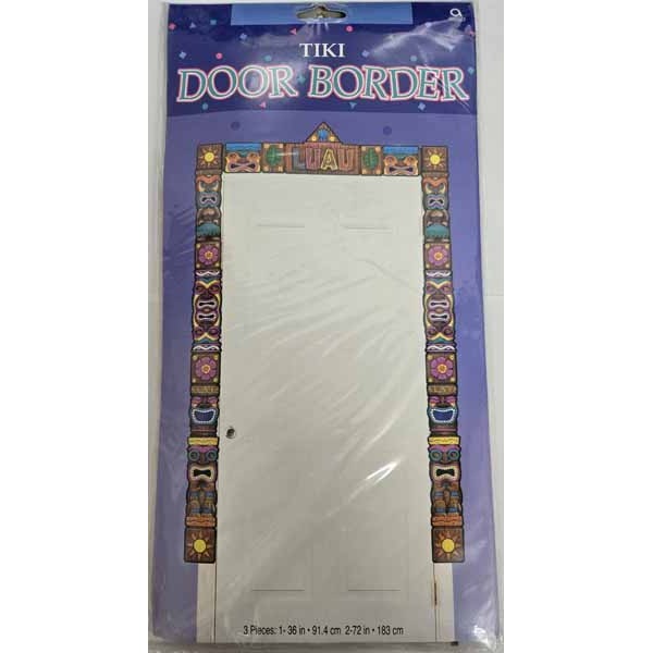 Tiki Island Door Border